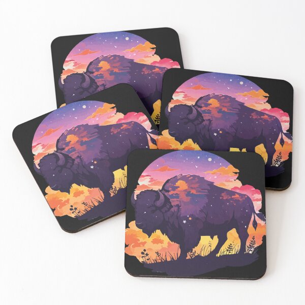 Item preview, Buffalo silhouette designed and sold by Getup-clothing.