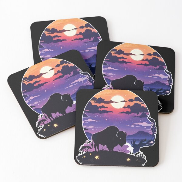 Item preview, Buffalo silhouette designed and sold by Getup-clothing.