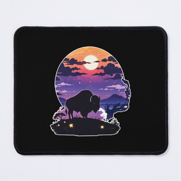 Item preview, Buffalo silhouette designed and sold by Getup-clothing.