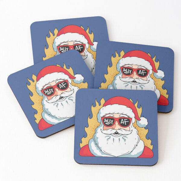 Item preview, Jolly AF Santa Funny Christmas designed and sold by FlashCraft Design.