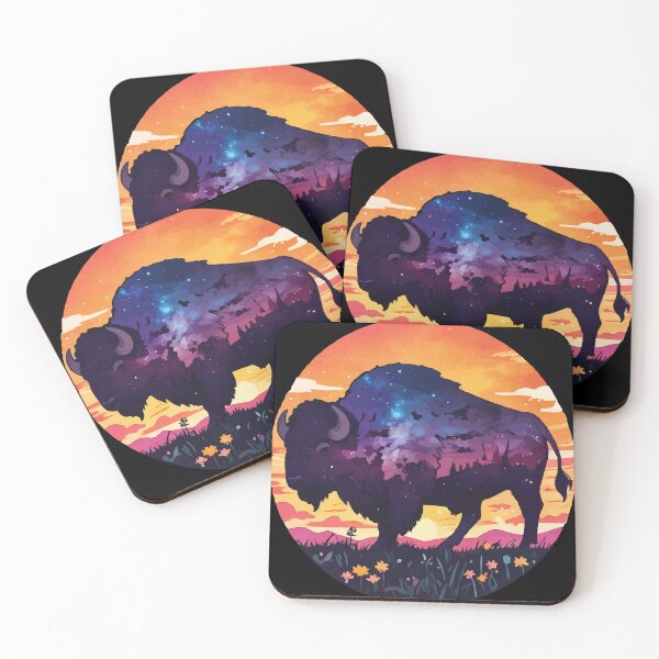 Item preview, Buffalo silhouette designed and sold by Getup-clothing.