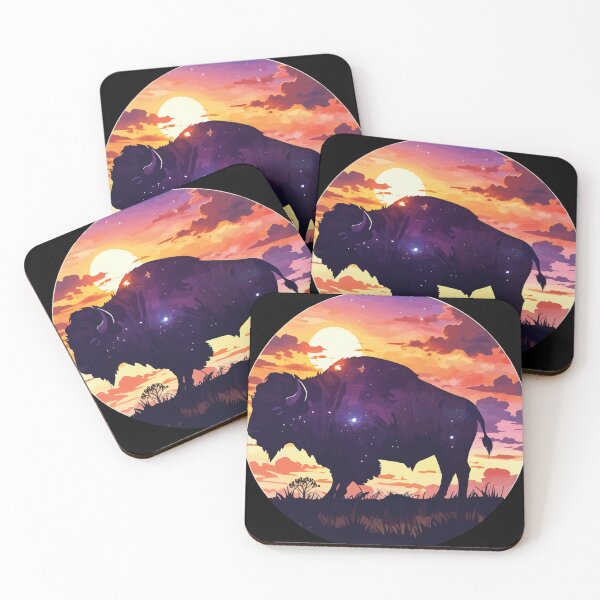 Item preview, Buffalo silhouette designed and sold by Getup-clothing.