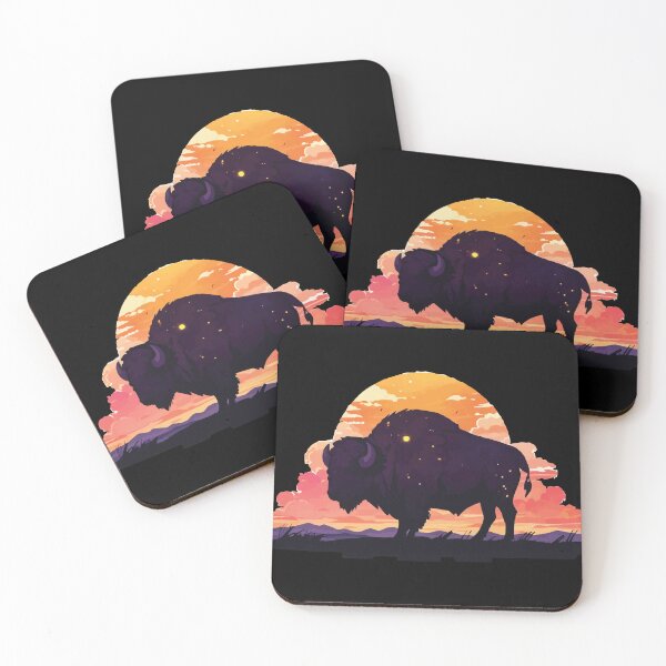 Item preview, Buffalo silhouette designed and sold by Getup-clothing.