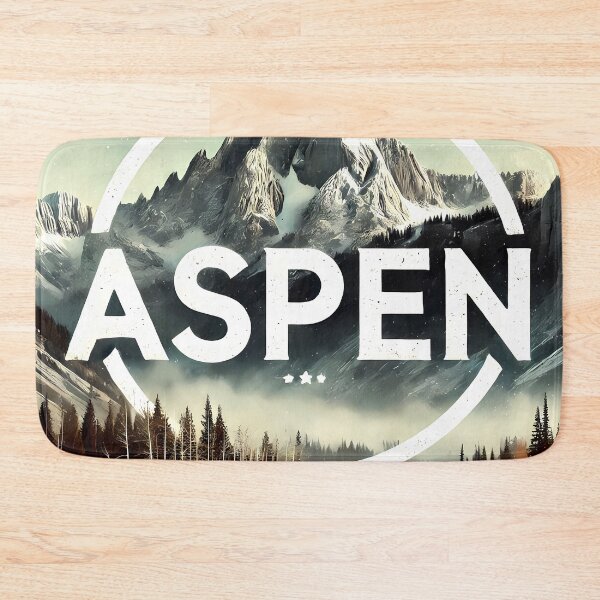 Item preview, Aspen – Contemporary Art Inspired by Mountain Elegance designed and sold by OzzFrequency.