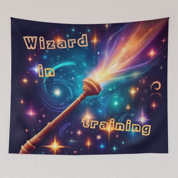 Item preview, Wizard in Training Magical Design designed and sold by RaiyaTees.