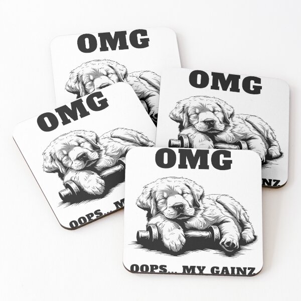 Item preview, Golden Retriever: OOPS, My Gainz! designed and sold by StoReprint1.