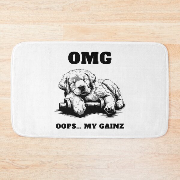 Item preview, Golden Retriever: OOPS, My Gainz! designed and sold by StoReprint1.