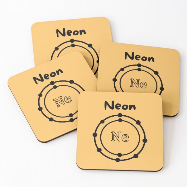 Item preview, Neon Periodic Table Atomic Number 10 Neon Electronic Configuration Chemistry designed and sold by Surabhi Jain.