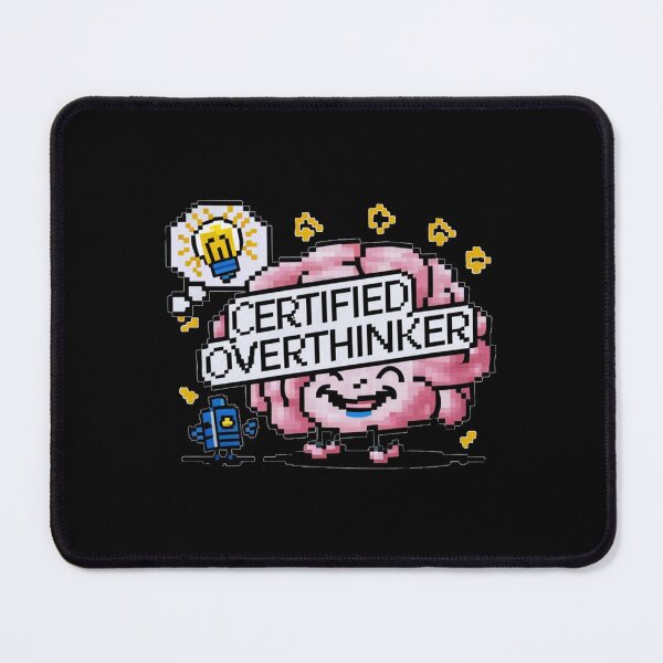 Item preview, Certified Overthinker Funny Gift For Thinkers And Daydreamers designed and sold by CosmicFreedom9.