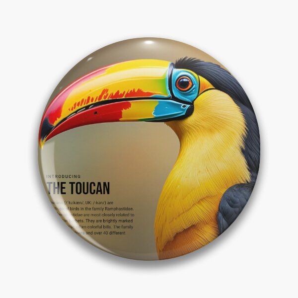 Item preview, introducing The Toucan Bird designed and sold by FritzAndreas.