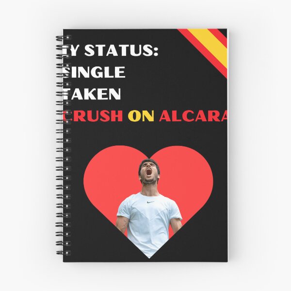 Item preview, Love status Carlos Alcaraz designed and sold by MegaTrendShop.