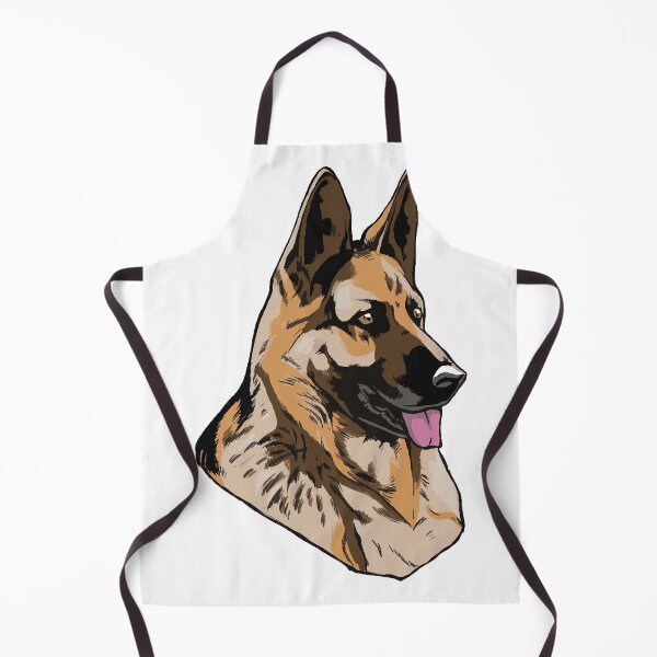 Item preview, Cute German Shepherd Puppy Portrait designed and sold by TurtleDojo.