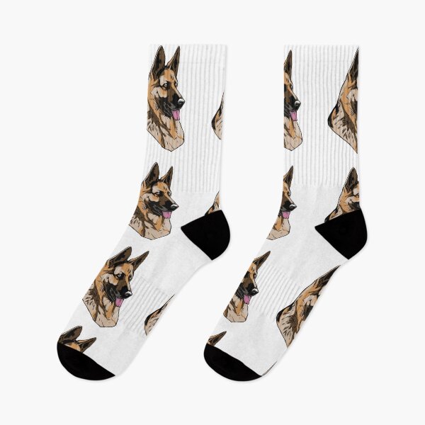 Item preview, Cute German Shepherd Puppy Portrait designed and sold by TurtleDojo.