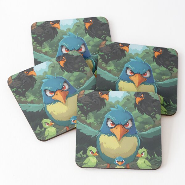 Item preview, Bird family. designed and sold by MyHappyArtShop.