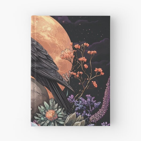 Item preview, Raven Moon Essential - Wildflowers And Gems designed and sold by GrinGalore.