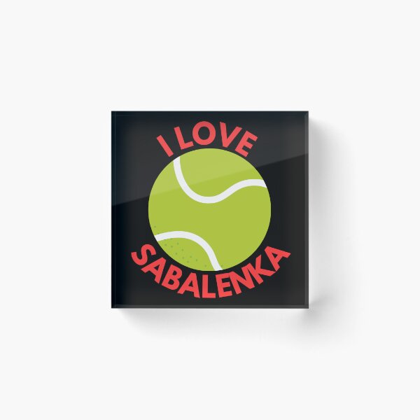 Artikelvorschau, ICH LIEBE SABALENKA entworfen und verkauft von MegaTrendShop.
