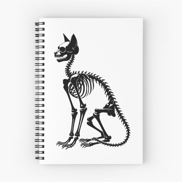 Item preview, Skeleton cat art designed and sold by Brexmore3.