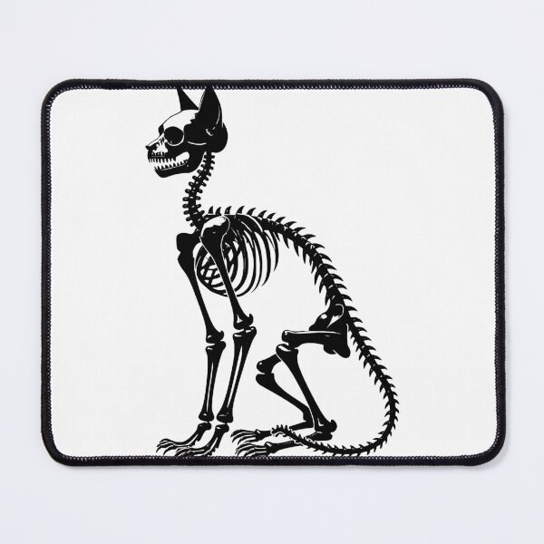 Item preview, Skeleton cat art designed and sold by Brexmore3.