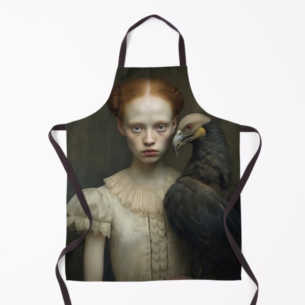 Item preview, Medieval Girl With Bird of Prey designed and sold by whitecat23.