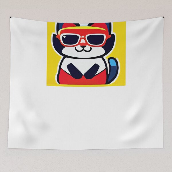 Item preview, Cool Cat with sunglasses  designed and sold by ShopTwentyFour.