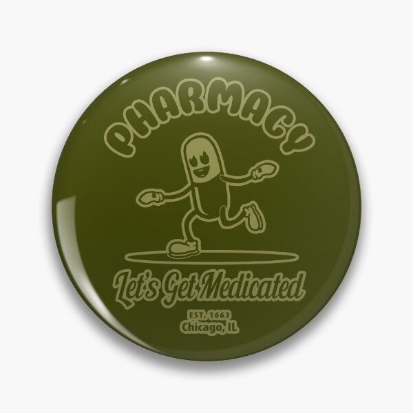 Item preview, Pharmacy Cartoon Let's Get Medicated designed and sold by RxBlockhead.