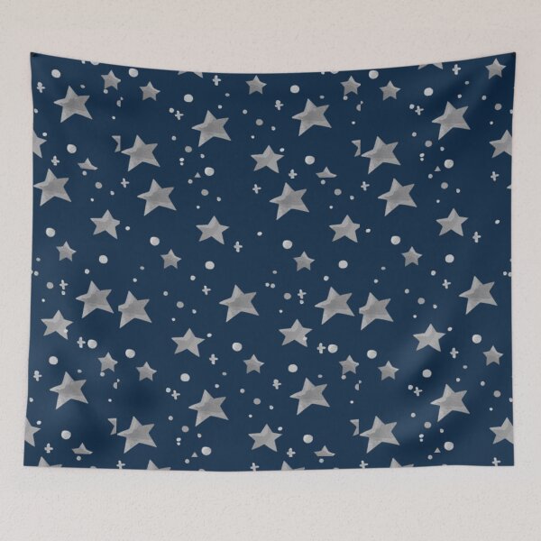 Item preview, Night Stars, Grey Shiny Light designed and sold by Art Shimmers.