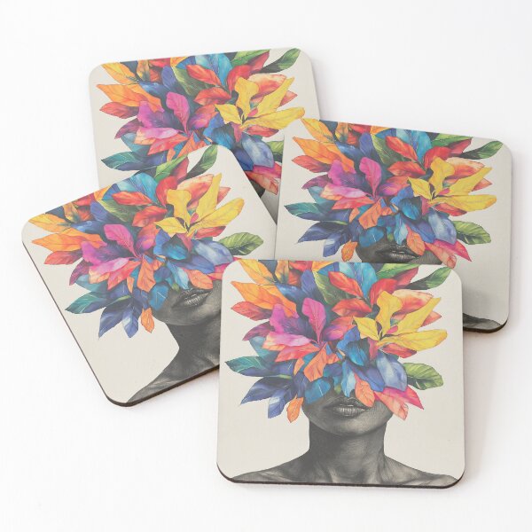 Item preview, Flowers on Young Woman 1 designed and sold by Ford House Gallery.