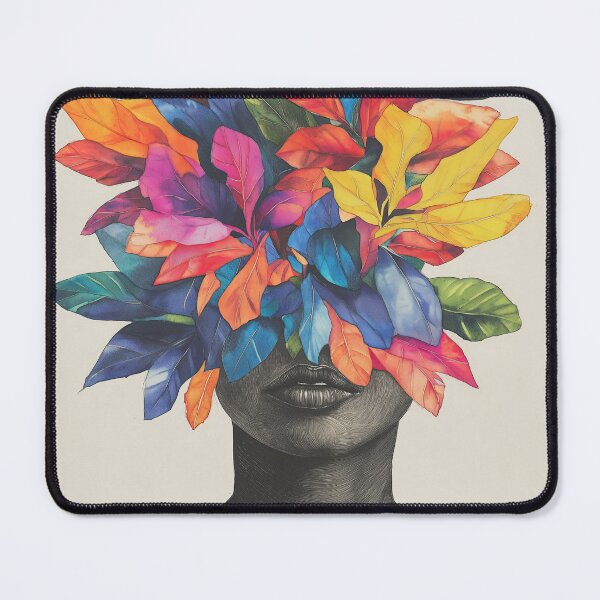 Item preview, Flowers on Young Woman 1 designed and sold by Ford House Gallery.
