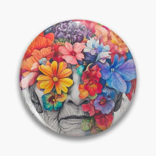 Item preview, Flowers on Old Woman designed and sold by Ford House Gallery.