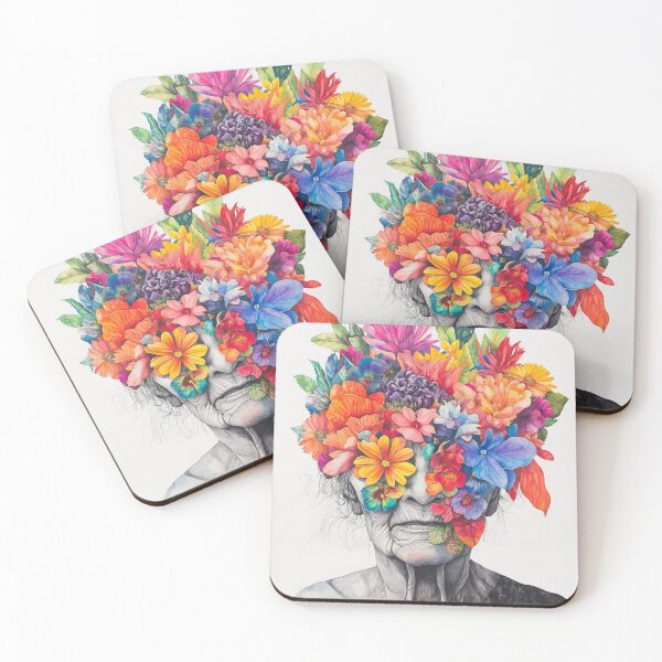 Item preview, Flowers on Old Woman designed and sold by Ford House Gallery.