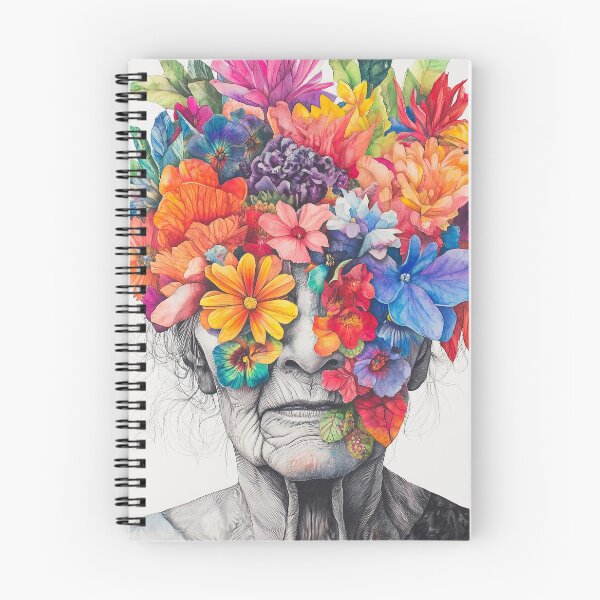 Item preview, Flowers on Old Woman designed and sold by Ford House Gallery.