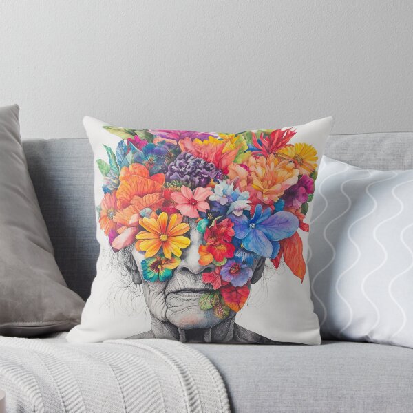 Item preview, Flowers on Old Woman designed and sold by Ford House Gallery.