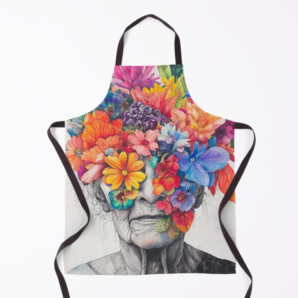 Item preview, Flowers on Old Woman designed and sold by Ford House Gallery.