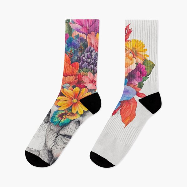 Item preview, Flowers on Old Woman designed and sold by Ford House Gallery.