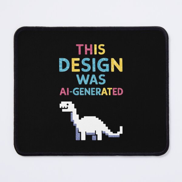 Item preview, This Design Was AI Generated Funny Gift For Tech Enthusiasts designed and sold by CosmicFreedom9.