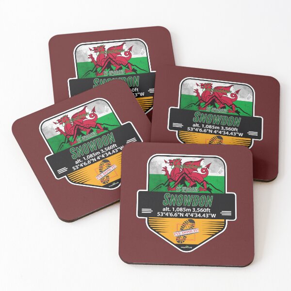 Item preview, Snowdon Yr Wyddfa Hiking I've Done It! Wales Sticker T-Shirt 01 designed and sold by OuterShellUK.