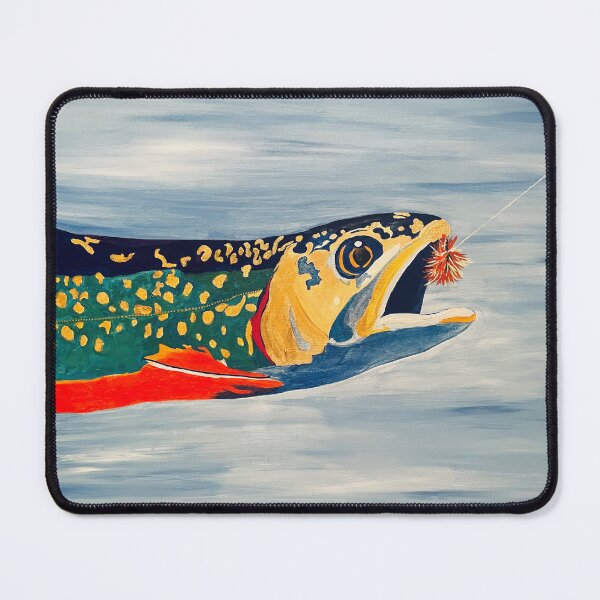 Item preview, Fish On The Line designed and sold by Becka Johnson Western Artwork.