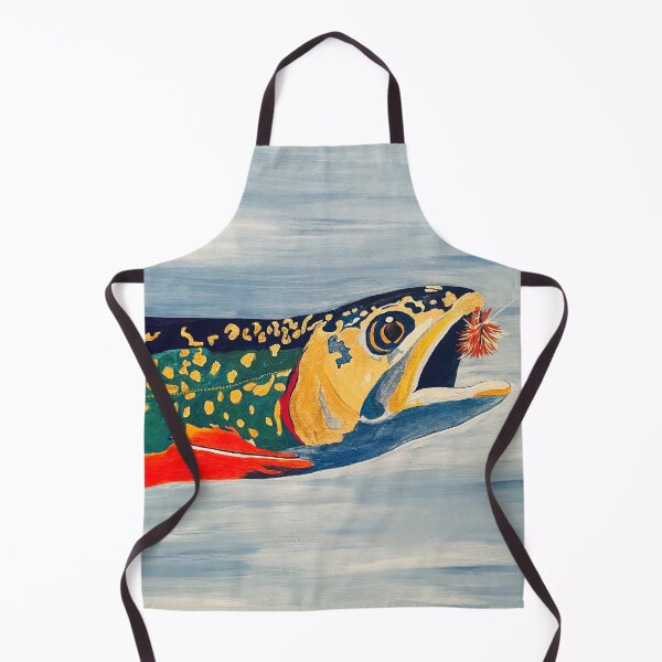 Item preview, Fish On The Line designed and sold by Becka Johnson Western Artwork.
