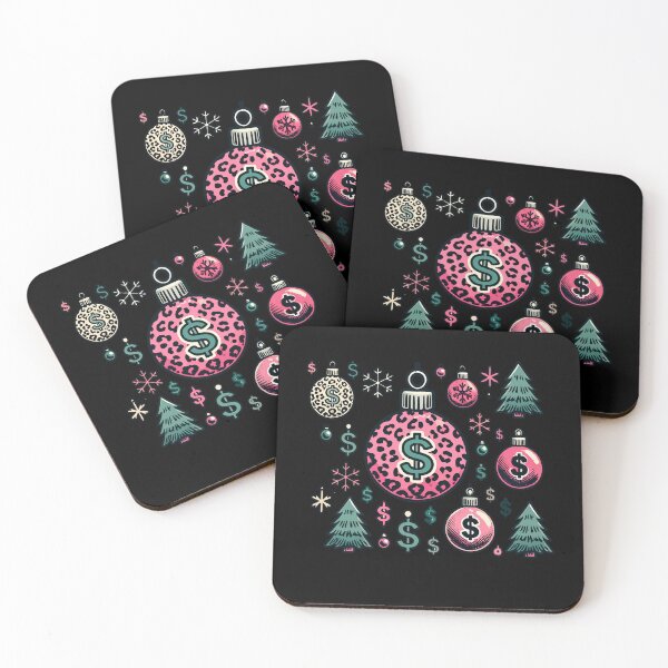 Item preview, Christmas Balls Dollar Symbols designed and sold by LuminOrb.