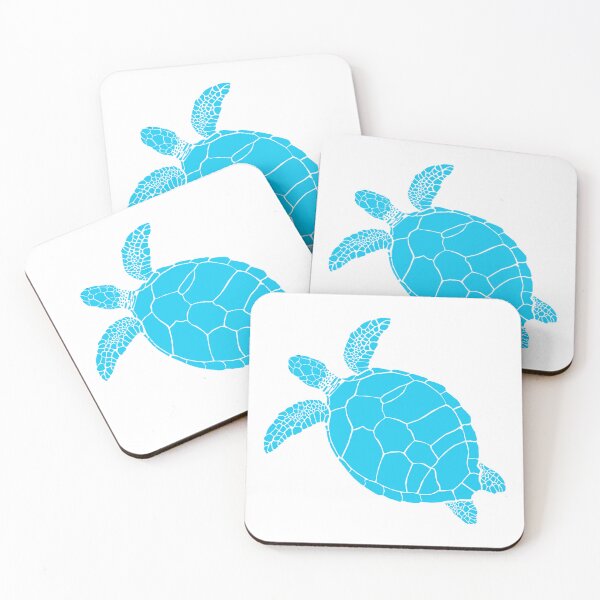 Item preview, Sea Turtle in Blue designed and sold by RedFishyTee.