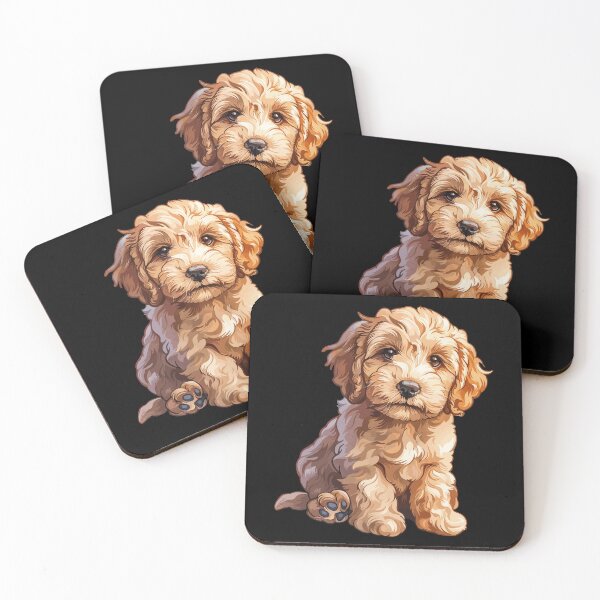 Item preview, Labradoodle Puppy designed and sold by VelvetRoom.