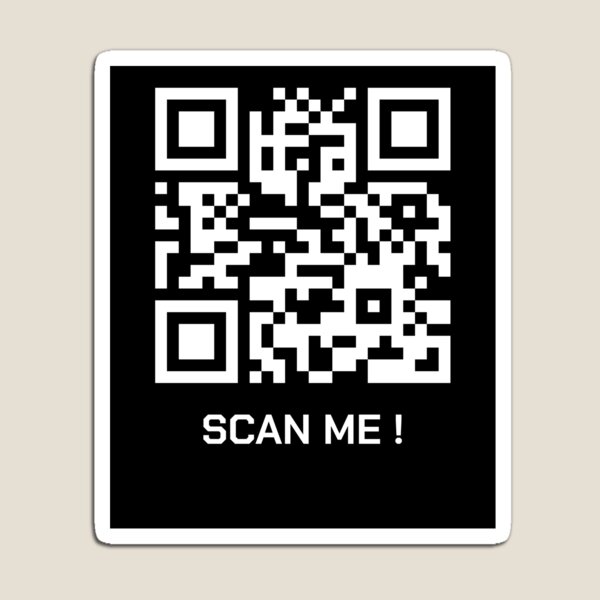 Item preview, QR Scan Me designed and sold by BloomMarch.