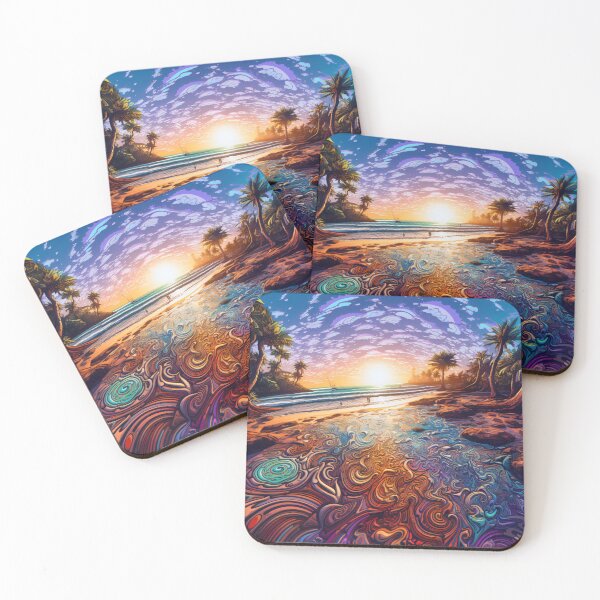 Item preview, Trippy Beach designed and sold by iamshivanshsr.