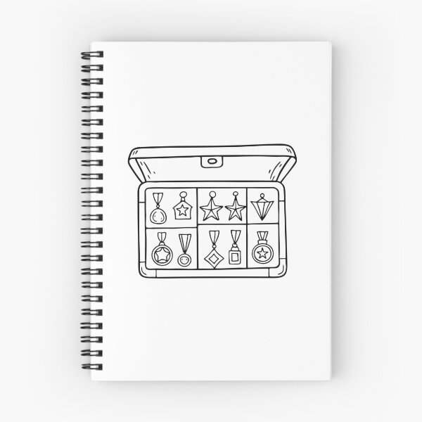 Item preview, Pins, medals, and emblems arranged in a box case designed and sold by rasagamastore.