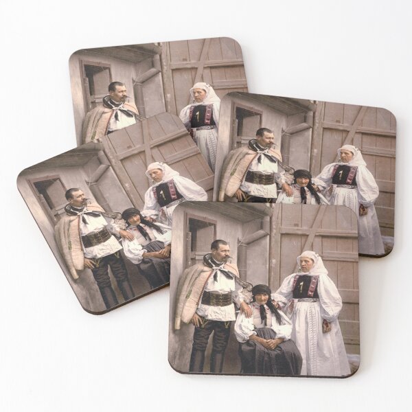 Item preview, Hungarian peasants designed and sold by 19th Century in Color.