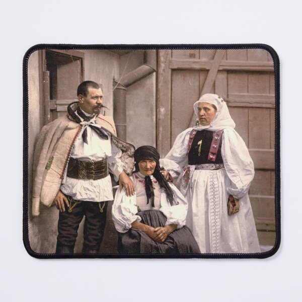 Item preview, Hungarian peasants designed and sold by 19th Century in Color.