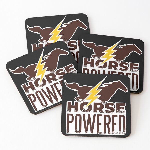 Item preview, Running Horse with Lightning Bolt - Horse Powered designed and sold by TurtleDojo.