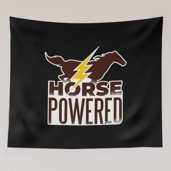 Item preview, Running Horse with Lightning Bolt - Horse Powered designed and sold by TurtleDojo.