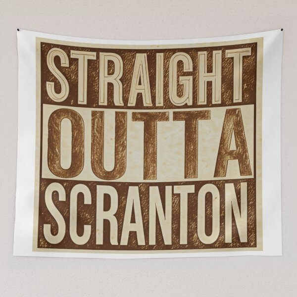 Item preview, STRAIGHT OUTTA SCRANTON designed and sold by FitEnvy.