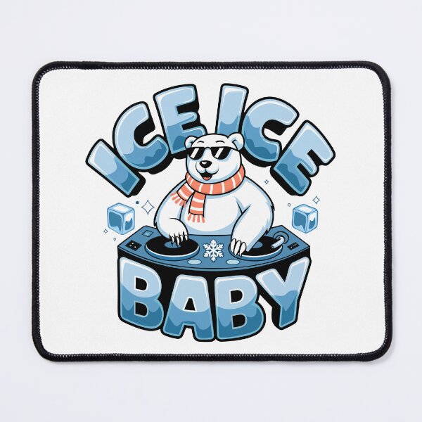 Item preview, Ice Ice Baby - Cool Polar Bear DJ designed and sold by IconsStyles.